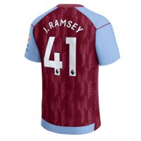 Aston Villa Jacob Ramsey #41 Replika Hemmatröja 2023-24 Kortärmad